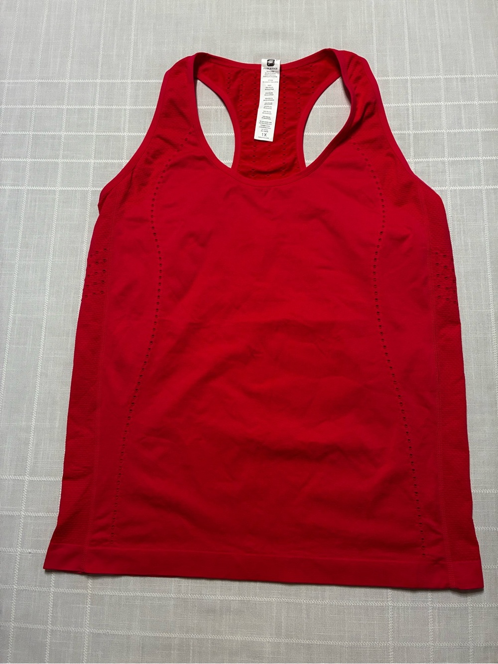 Fabletics Hot Pink Racerback Performance Tank